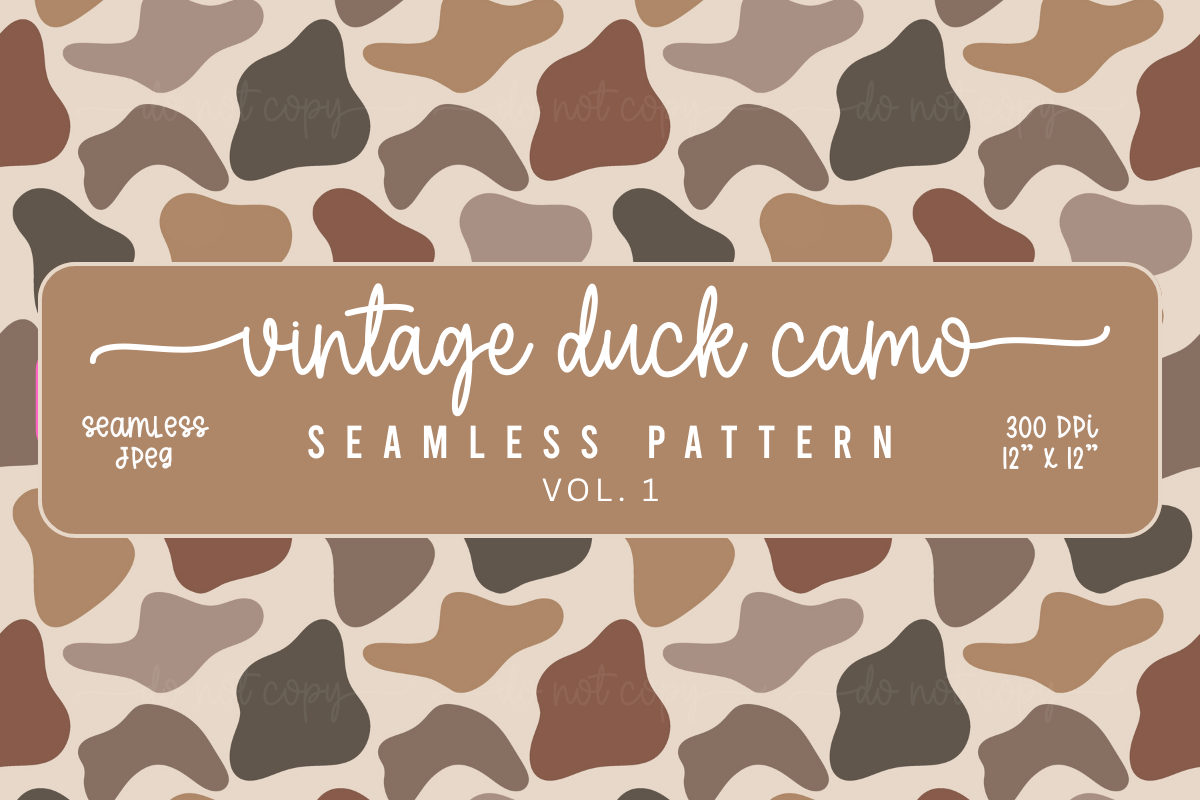 Vintage Duck Camo | Old School Camo