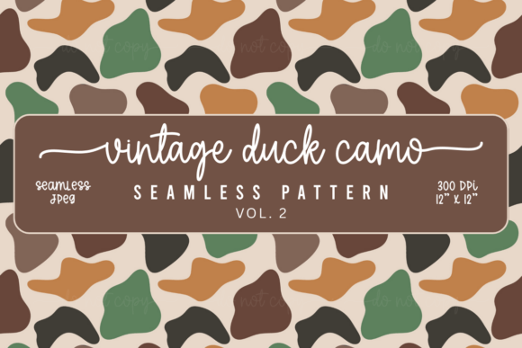 Vintage Duck Camo | Old School Camo