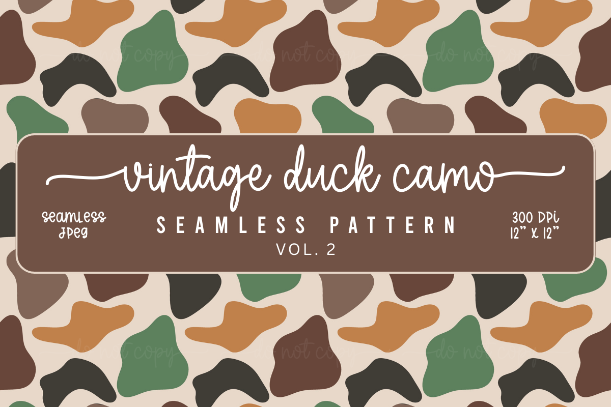 Vintage Duck Camo | Old School Camo