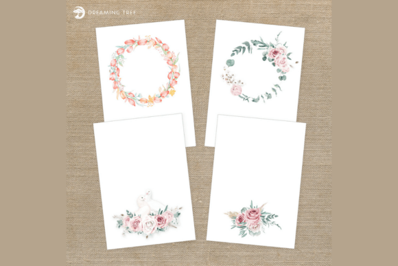 Wedding Floral Card Inserts