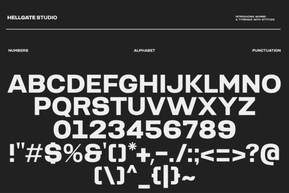 Akimbo Font - Preview 2