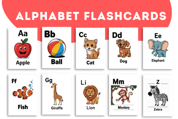 Alphabet Flashcards for Early Learning