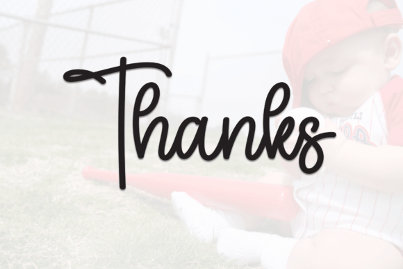 Baby Baseball Font - Preview 5