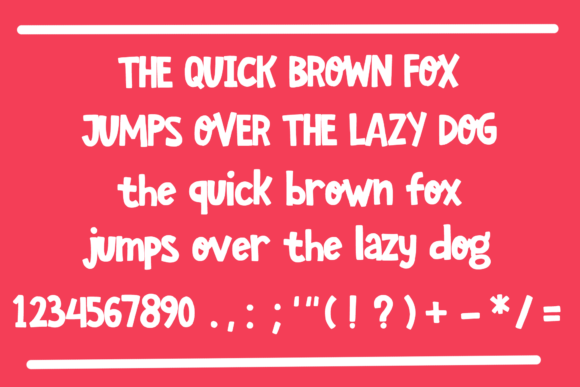 Bangkok Comic Font - Preview 3