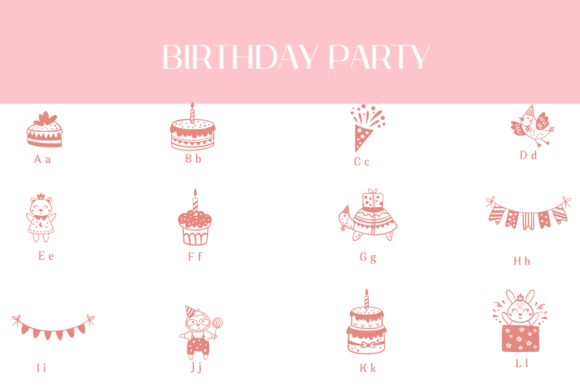 Birthday Party Font - Preview 1