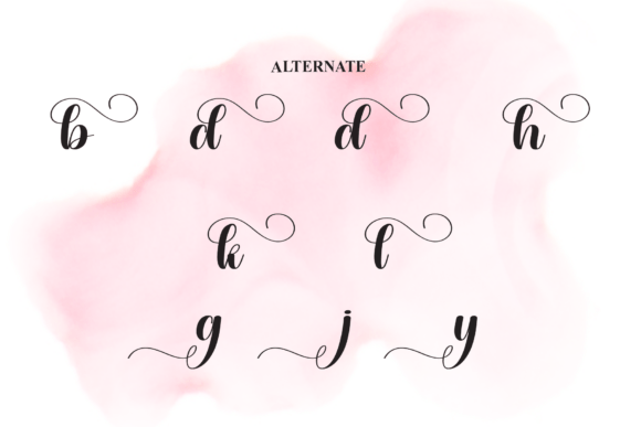 Blushing Font - Preview 5