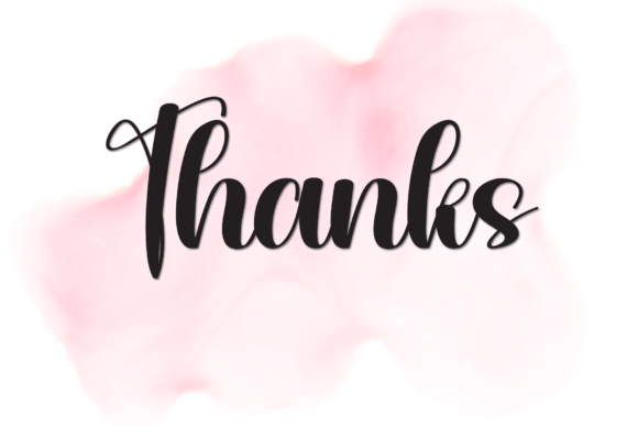 Blushing Font - Preview 6