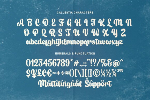 Callestia Font - Preview 4
