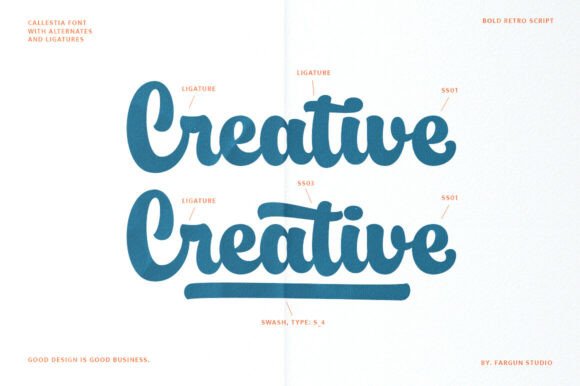 Callestia Font - Preview 6