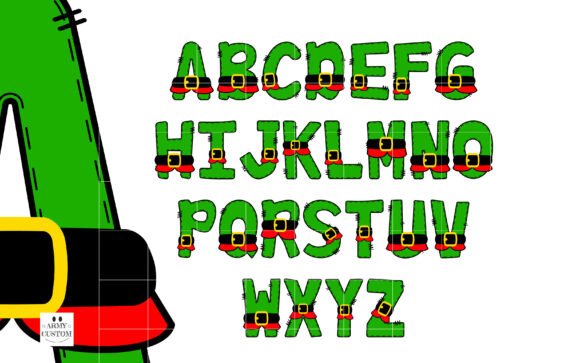 Christmas Elf Font - Preview 3