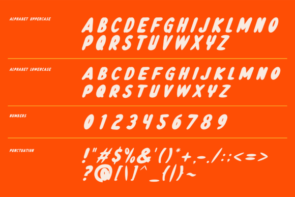 Coddle Font Font - Preview 2