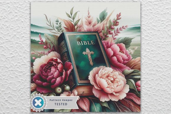 Cross Stitch Pattern PDF Peony Bible