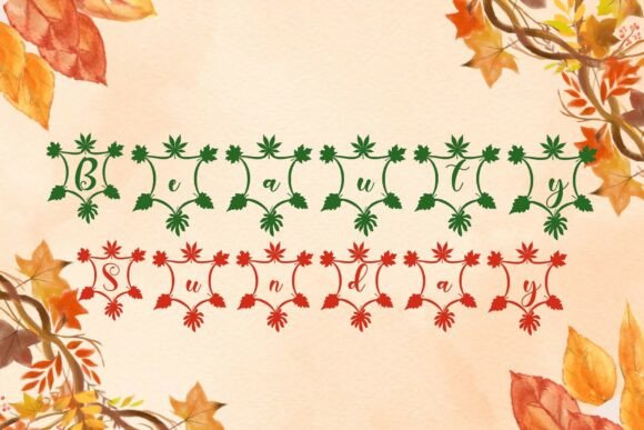 Dainty Autumn Font - Preview 3