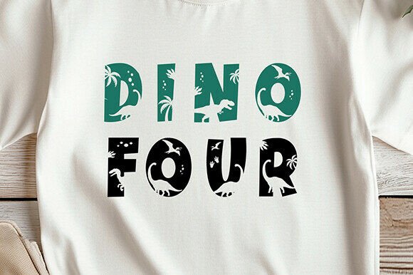Dino Font - Preview 2