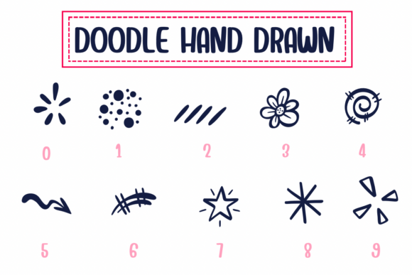 Doodle Hand Drawn Font - Preview 3