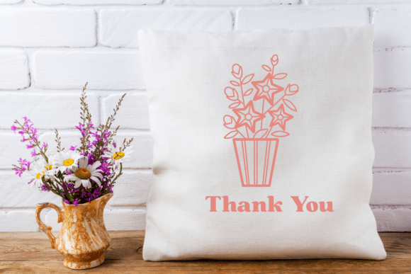 Flower Glow Font PNG with transparent background - Preview 6