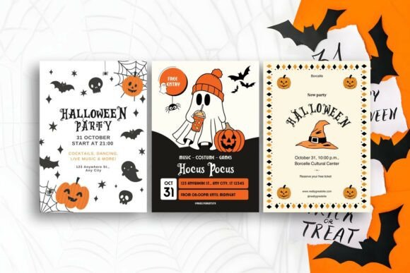 Hellow Ghoste Font PNG with transparent background - Preview 3