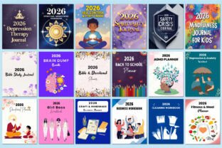 Mega 2026 KDP Interior Bundle Graphic by Shumaya · Creative Fabrica