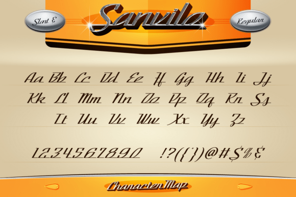Sanvilo Font PNG with transparent background - Preview 1