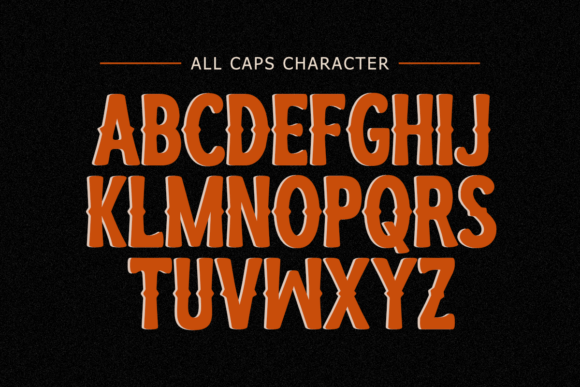 Scream Football Font PNG with transparent background - Preview 1