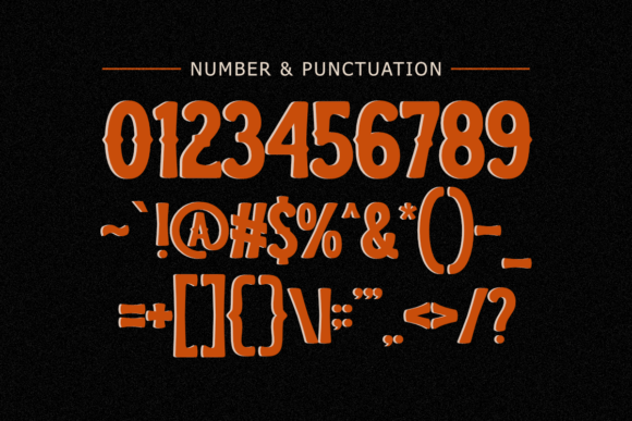 Scream Football Font PNG with transparent background - Preview 2