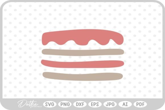Birthday Cake SVG PNG DXF