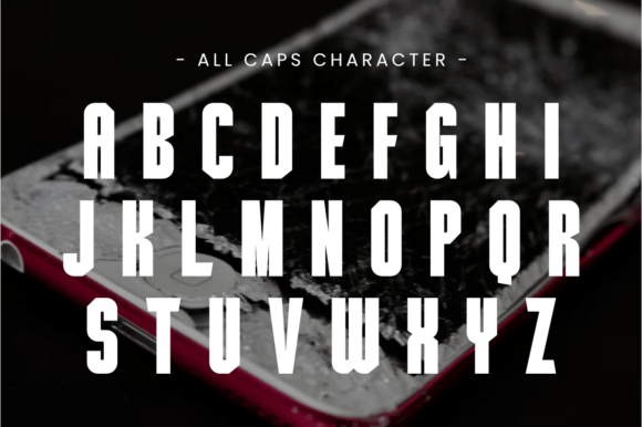 Broken Font - Preview 1