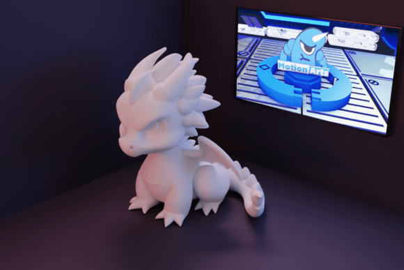 Kawaii Cow 3D Model STL – Cute Beginner-Friendly 3D Printing Figure - Image 14