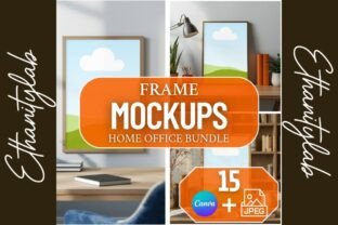 Home Office Canva Mockup Bundle