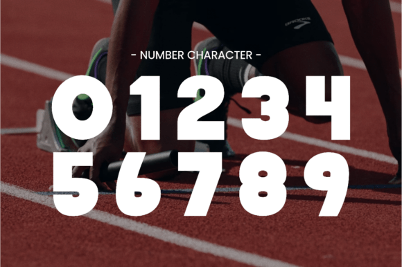 Mini Bold Font PNG with transparent background - Preview 2