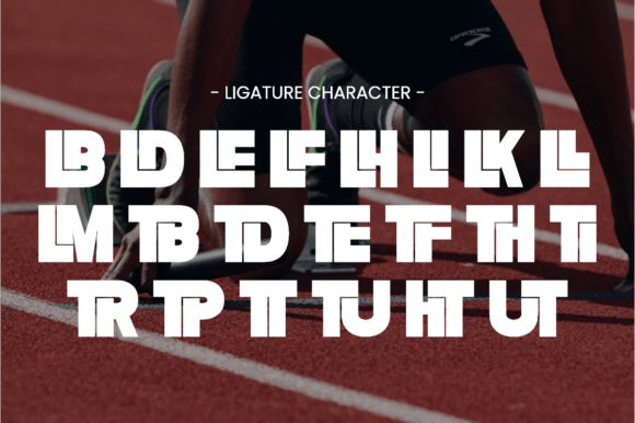 Mini Bold Font PNG with transparent background - Preview 3