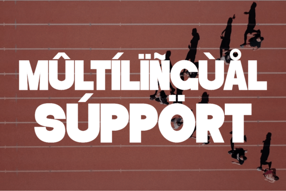Mini Bold Font PNG with transparent background - Preview 4