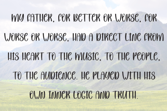 Playful Decorated Font PNG with transparent background - Preview 5