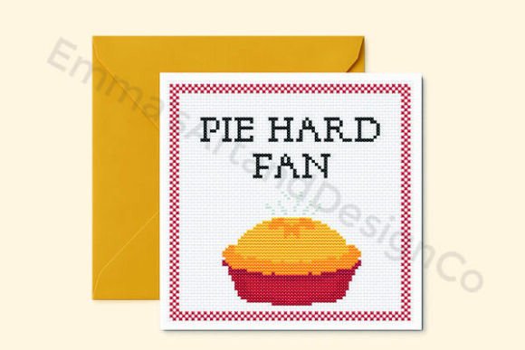 Thanksgiving Card Cross Stitch Pattern