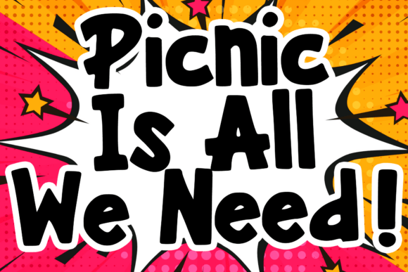 Bingo Action Comic Font - Preview 2