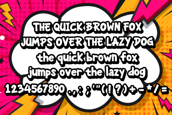 Bingo Action Comic Font - Preview 3