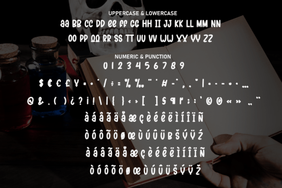 Book Spooky Font - Preview 6