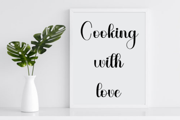 Bridesmaid Font - Preview 4