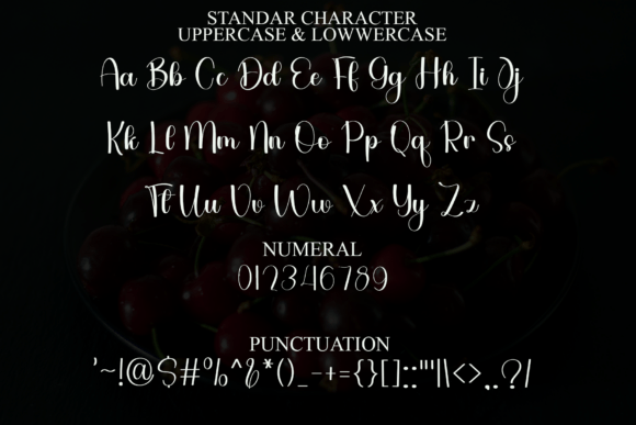 Bridesmaid Font - Preview 6