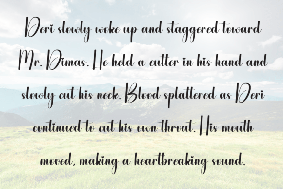 Butterflies Font - Preview 5