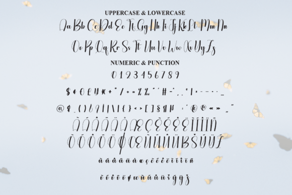 Butterflies Font - Preview 6