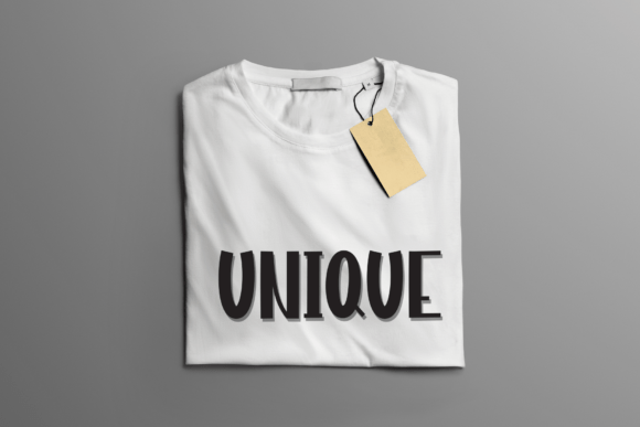 Doodle Rainbow Font PNG with transparent background - Preview 1