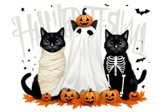 Funny Halloween Cat Png Spooky Cat Png