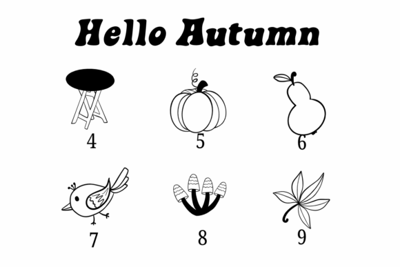 Hello Autumn Font - Preview 3