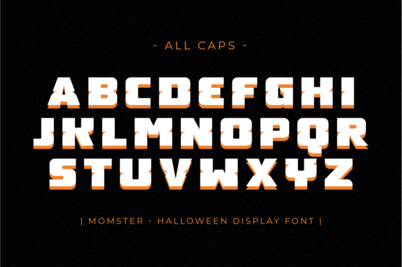 Momster Font PNG with transparent background - Preview 1