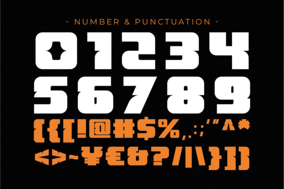 Momster Font PNG with transparent background - Preview 2