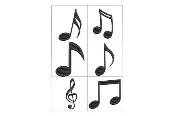 Music Notes Icon Set