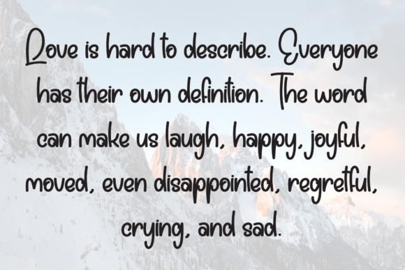 Background Signature Font - Preview 4