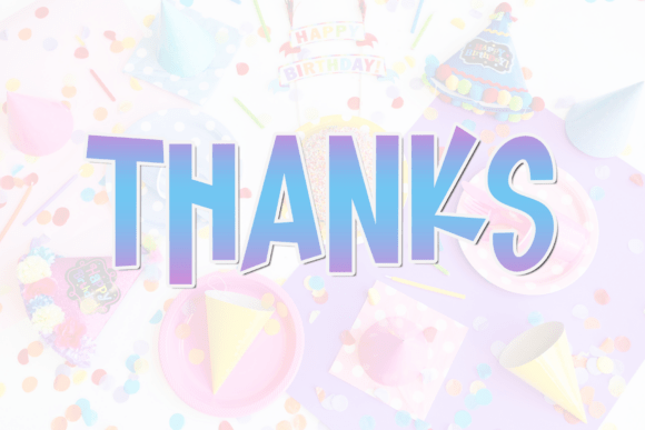 Birthday Party Font - Preview 4