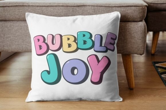 Bubble Joy Font - Preview 3